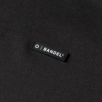 BANDEL VERTICAL LOGO L/S MOC T SHIRTS BLACK