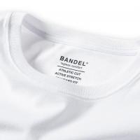 BANDEL LINE L/S Tee White×Black
