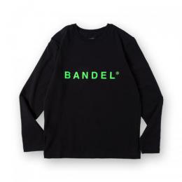 BANDEL Long Sleeve T Logo Black×Green
