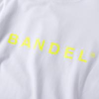BANDEL Long Sleeve T Logo White×Yellow