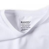 BANDEL Long Sleeve T Logo White×Green