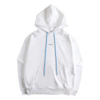 BANDEL GHOST Hoodie XL-LOGO  White×Neon Blue