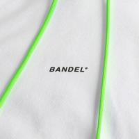 BANDEL GHOST Hoodie XL-LOGO White×Neon Green