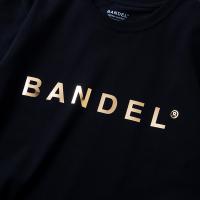 BANDEL Long Sleeve T Gold Logo Black