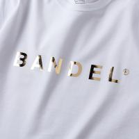 BANDEL Long Sleeve T Gold Logo White