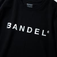 BANDEL Long Sleeve T Silver Logo Black