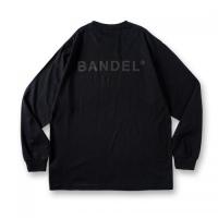 BANDEL　XL-LOGO REFLECTOR L/S Tee Black