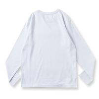 BANDEL Long Sleeve T Silver Logo White