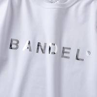 BANDEL Long Sleeve T Silver Logo White
