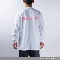 Long Sleeve T GHOST concept notes White×Neon Pink