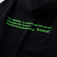 BANDEL Hoodie GHOST concept notes Black×Neon Green