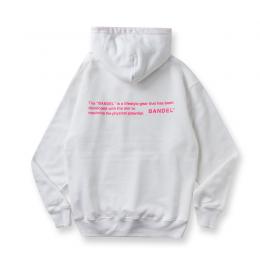 BANDEL Hoodie GHOST concept notes White×Neon Pink