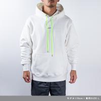 BANDEL Hoodie GHOST concept notes White×Neon Green