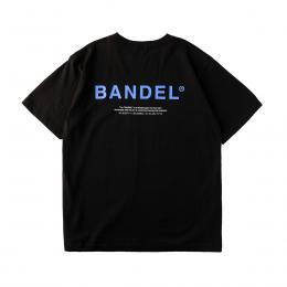 BANDEL GHOST Short Sleeve T Black×Neon Blue