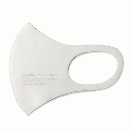 3D COOL-TECH™mask cynical message White×Ice Grey