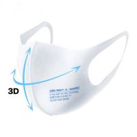 3D COOL-TECH™mask cynical message White×Blue