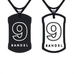 BANDEL Number Necklace NO.9 Black×White