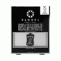  BANDEL Number Necklace NO.7 Black×White