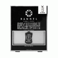  BANDEL Number Necklace NO.6 Black×White