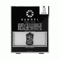  BANDEL Number Necklace NO.3 Black×White