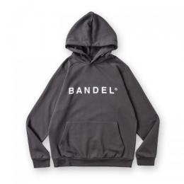 BANDEL Hoodie Front Logo Charcoal Grey