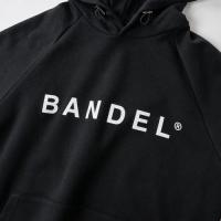 BANDEL Hoodie Front Logo Black