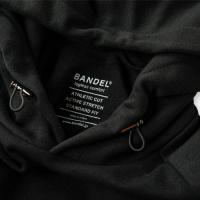 BANDEL Hoodie Woven Label Black
