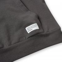 BANDEL Hoodie Woven Label Charcoal Grey