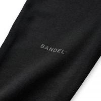 BANDEL Jogger Pants Calf Logo Print Black