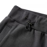 BANDEL Jogger Pants Calf Logo Print Charcoal Grey
